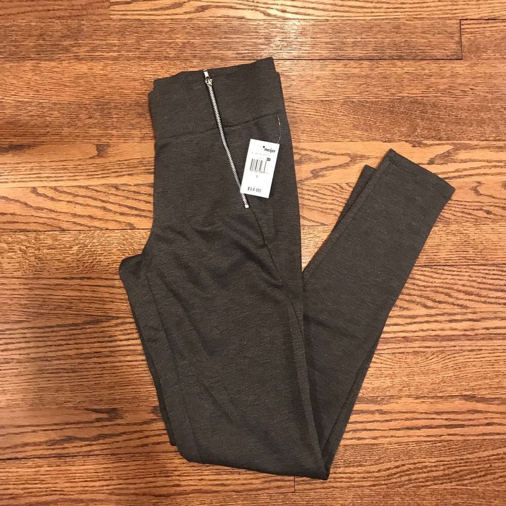 Meijer leggings with zippers